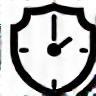 Clock or shield visual