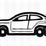 Car polishing visual icon